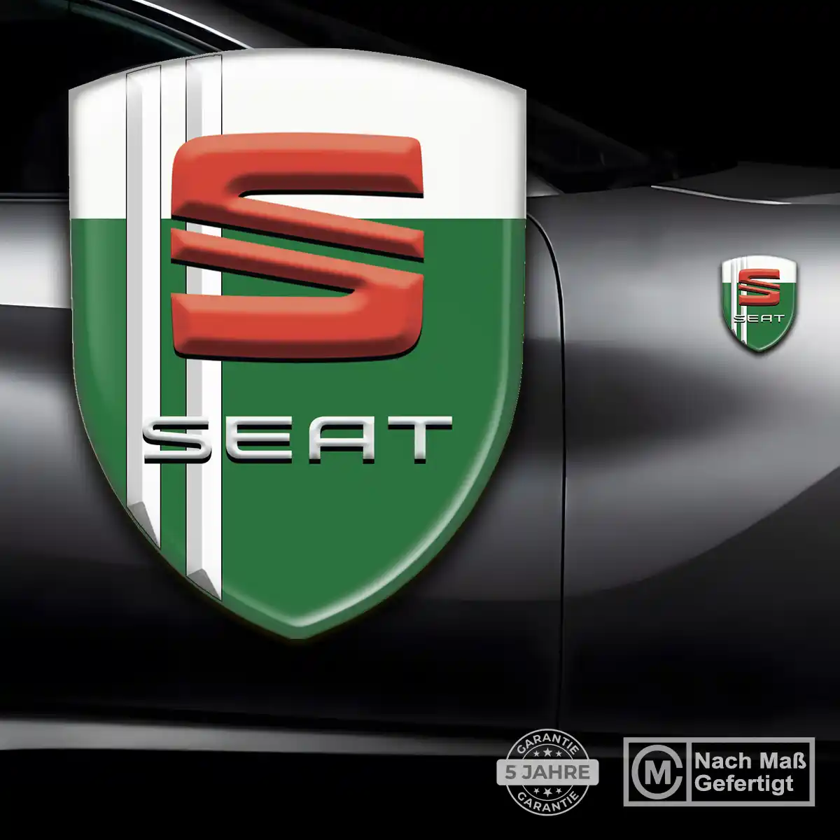 Seat Aufkleber 3D Gel Silikon Premium-Edition
