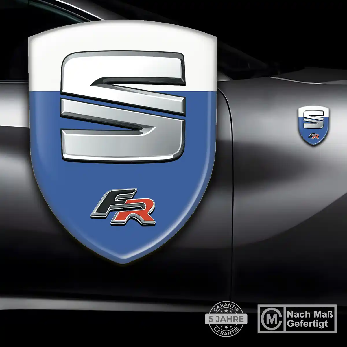 Seat Aufkleber 3D Gel Silikon Premiumqualität