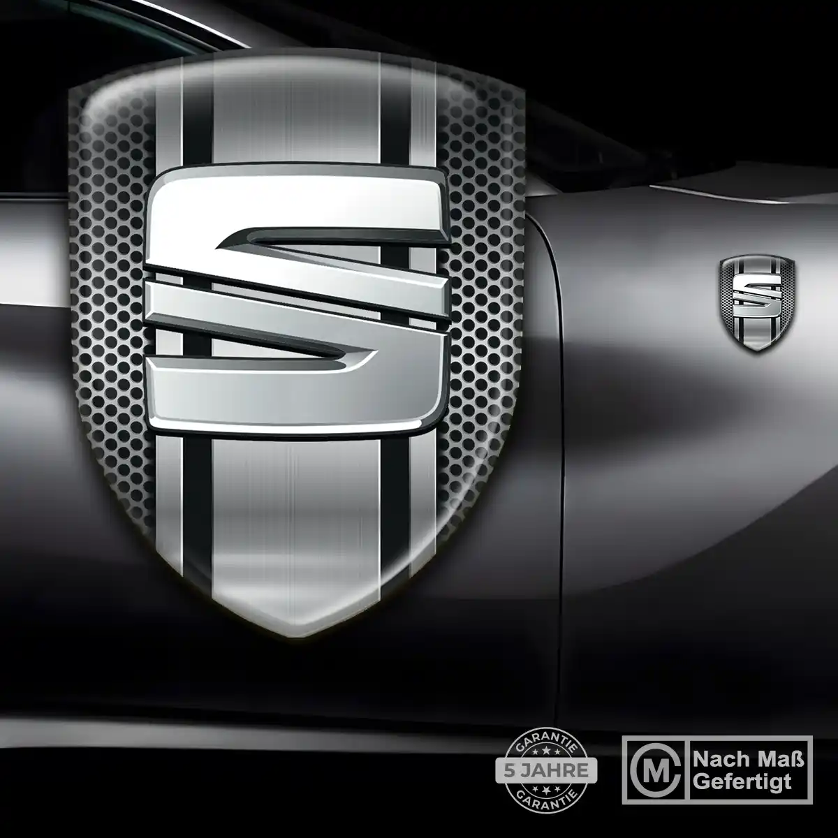 Seat Aufkleber 3D Gel Silikon Stilvolles Design