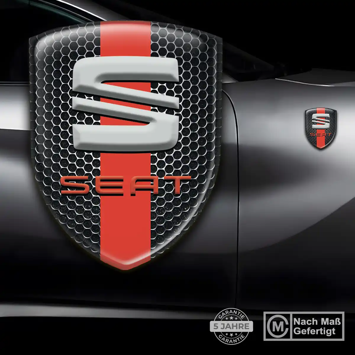 Seat Aufkleber Emblem Premium-Edition