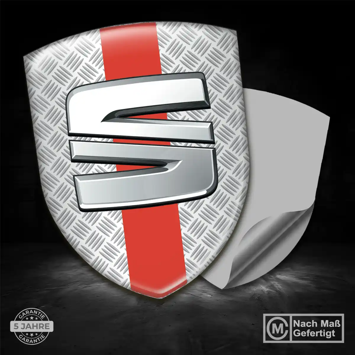 Seat Aufkleber Emblem Stilvolles Design