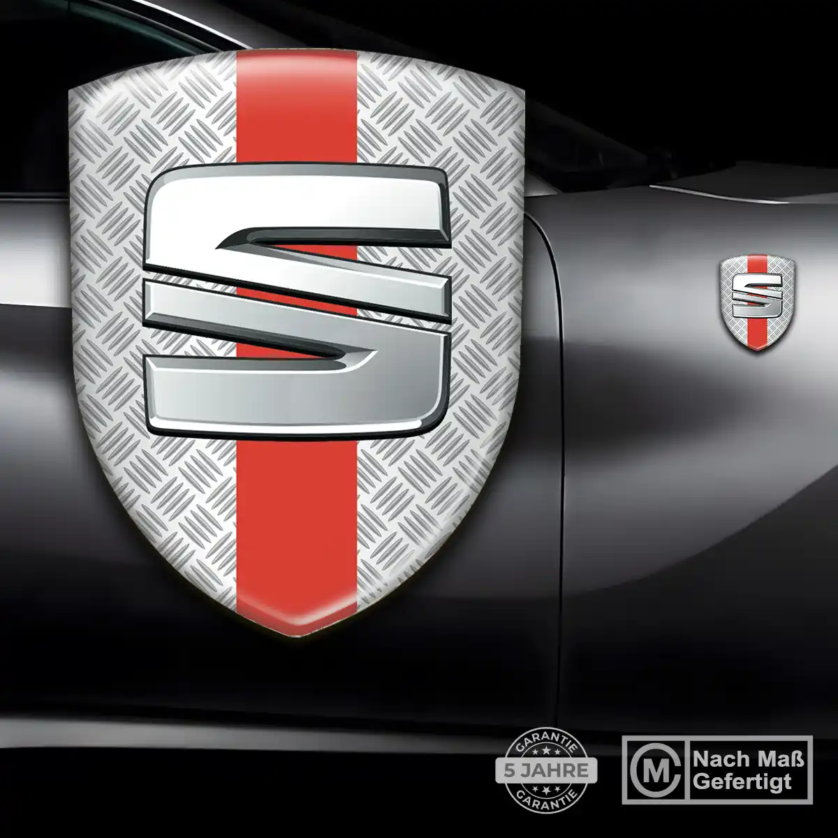 Seat Aufkleber Emblem Stilvolles Design