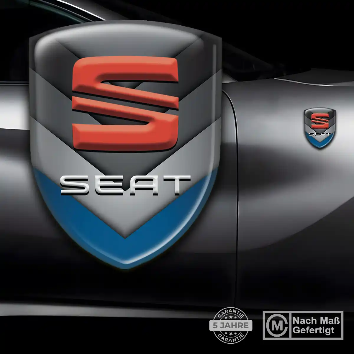 Seat Aufkleber Emblem Wappen Auto Limitierte Auflage