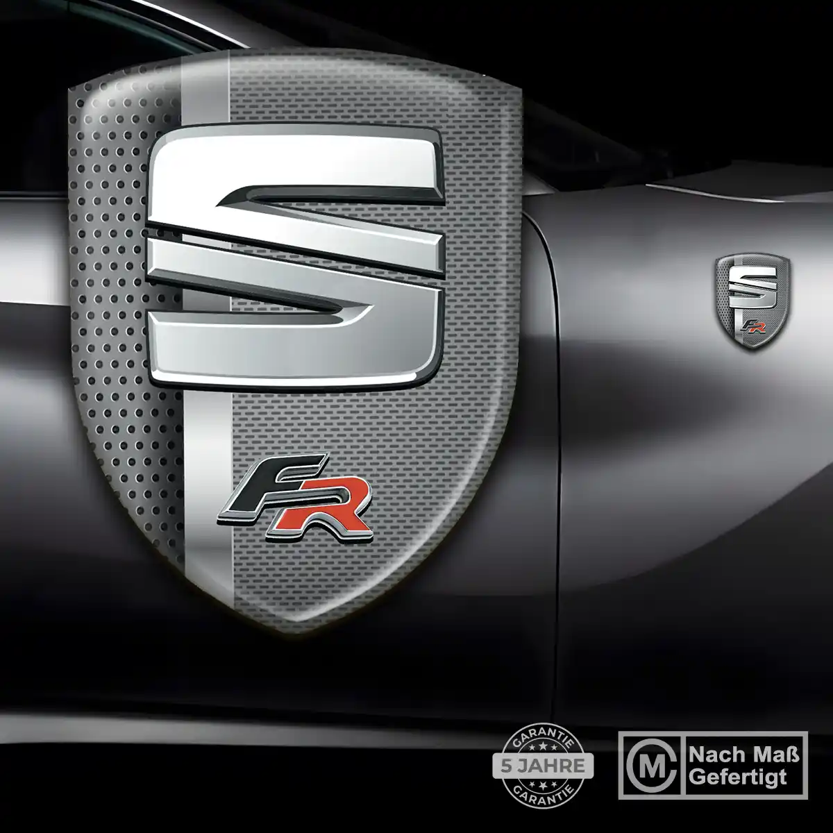 Seat Aufkleber Emblem Wappen Auto Stilvolles Design