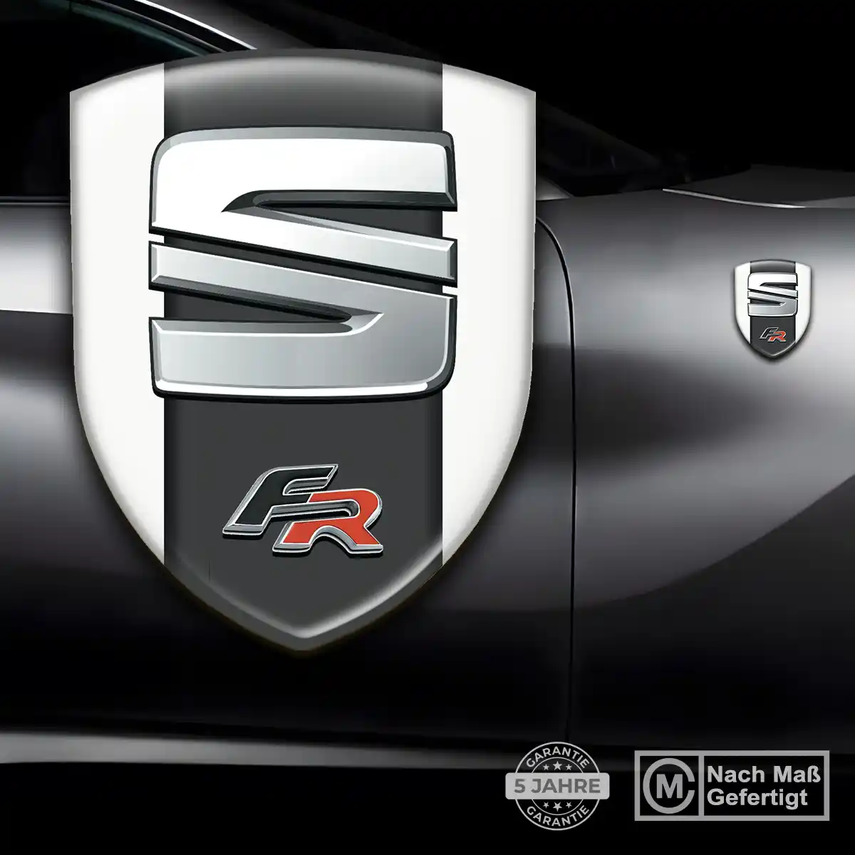 Seat Aufkleber Emblem Wappen Hohe Qualität