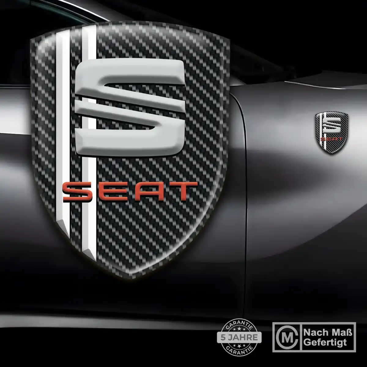 Seat Aufkleber Emblem Wappen Limitierte Auflage