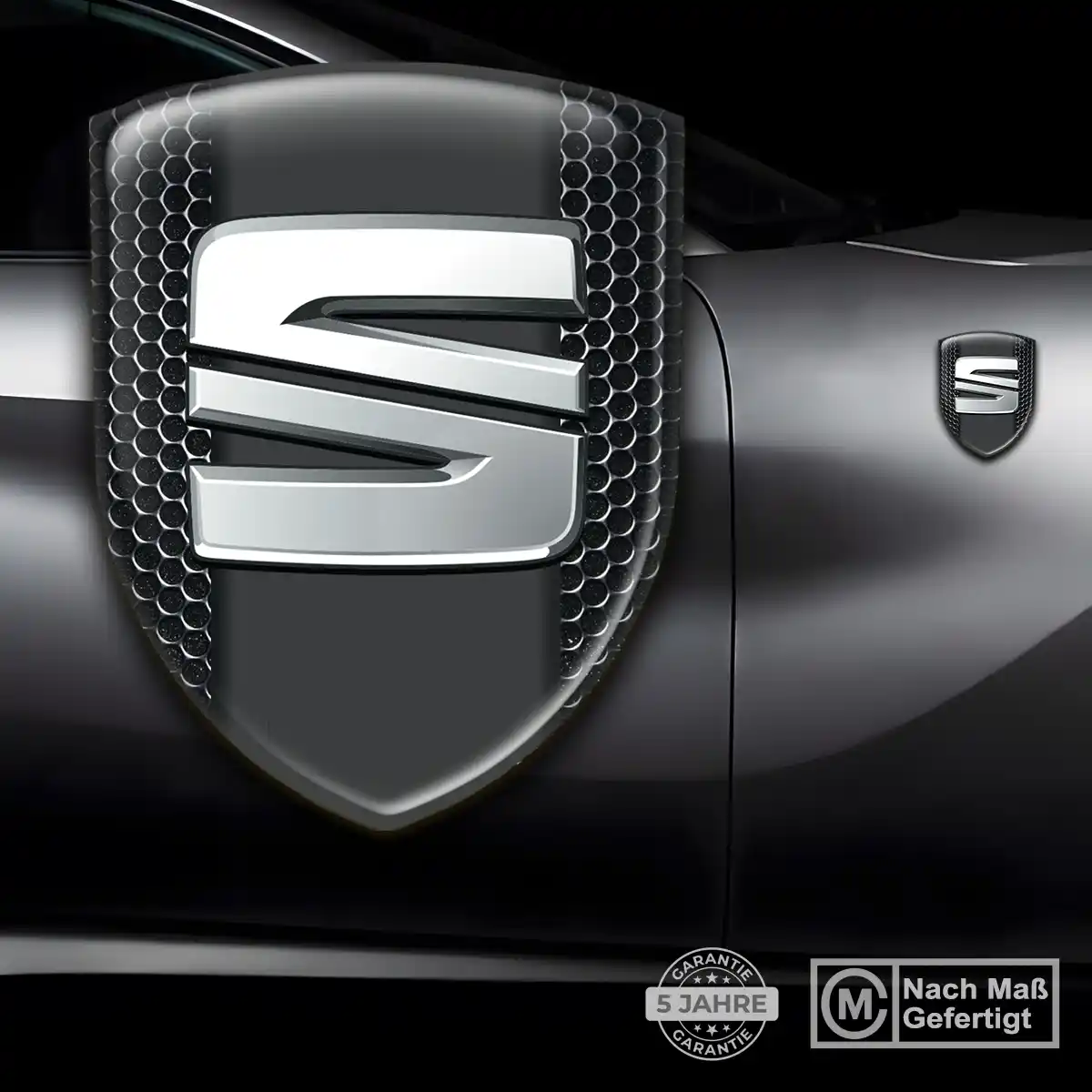 Seat Aufkleber Embleme Silikon Auto Premiumqualität
