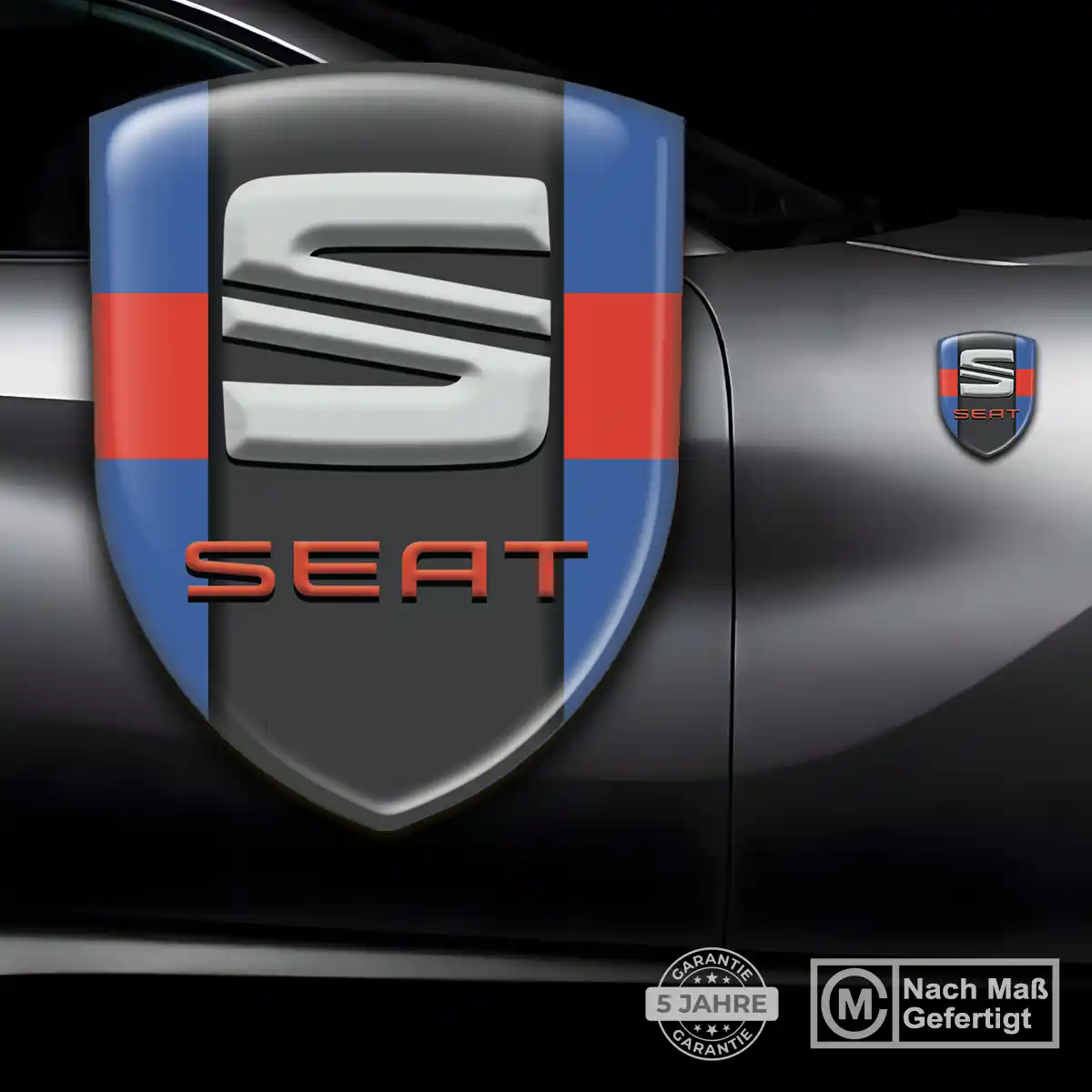 Seat Aufkleber Embleme Silikon Limitierte Auflage