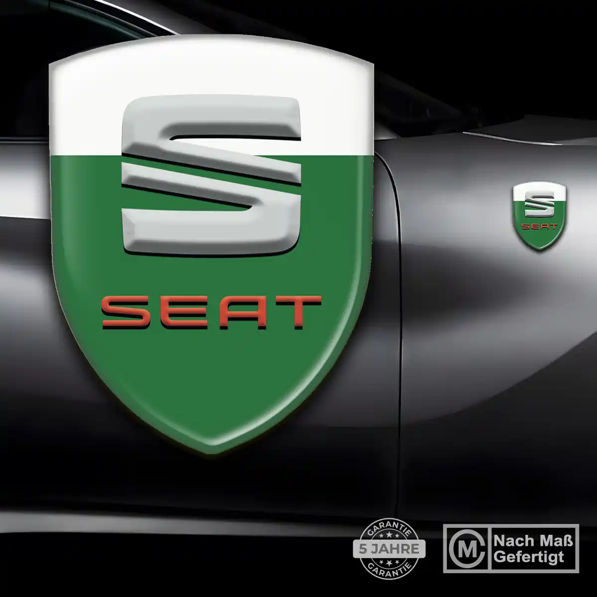 Seat Aufkleber Silikon Embleme Auto Hohe Qualität