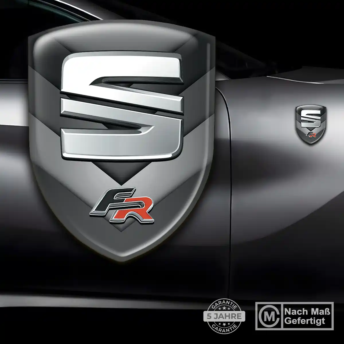 Seat Aufkleber Silikon Embleme Auto Limitierte Auflage