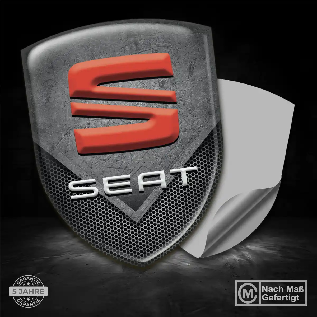 Seat Aufkleber Wappen Auto Premiumqualität