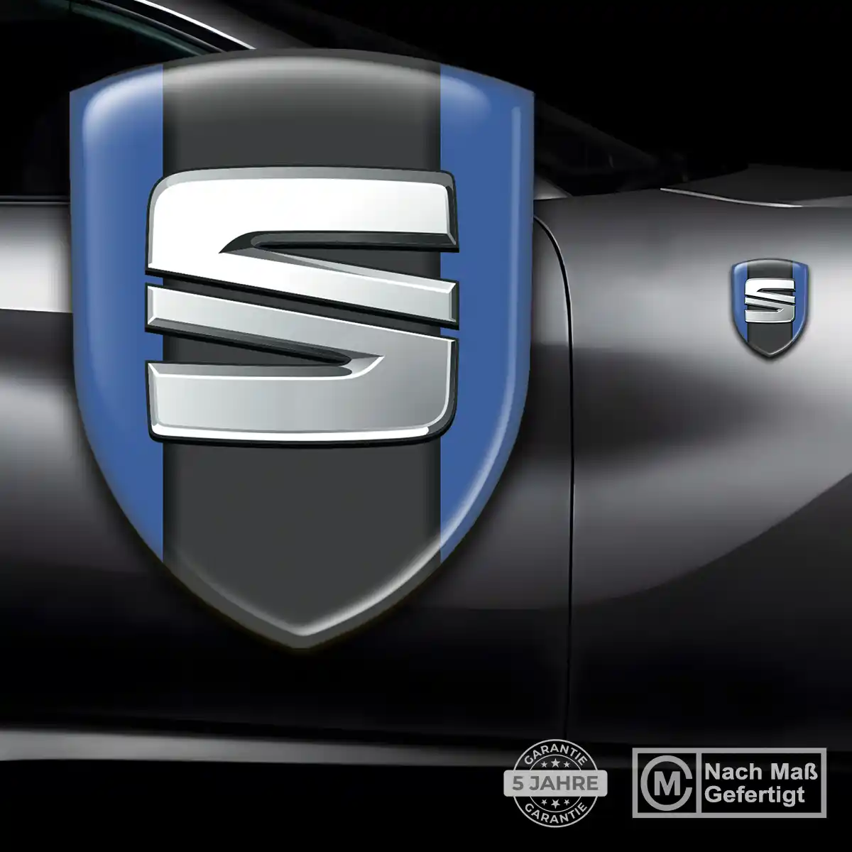 Seat Aufkleber Wappen Emblem Auto Hohe Qualität