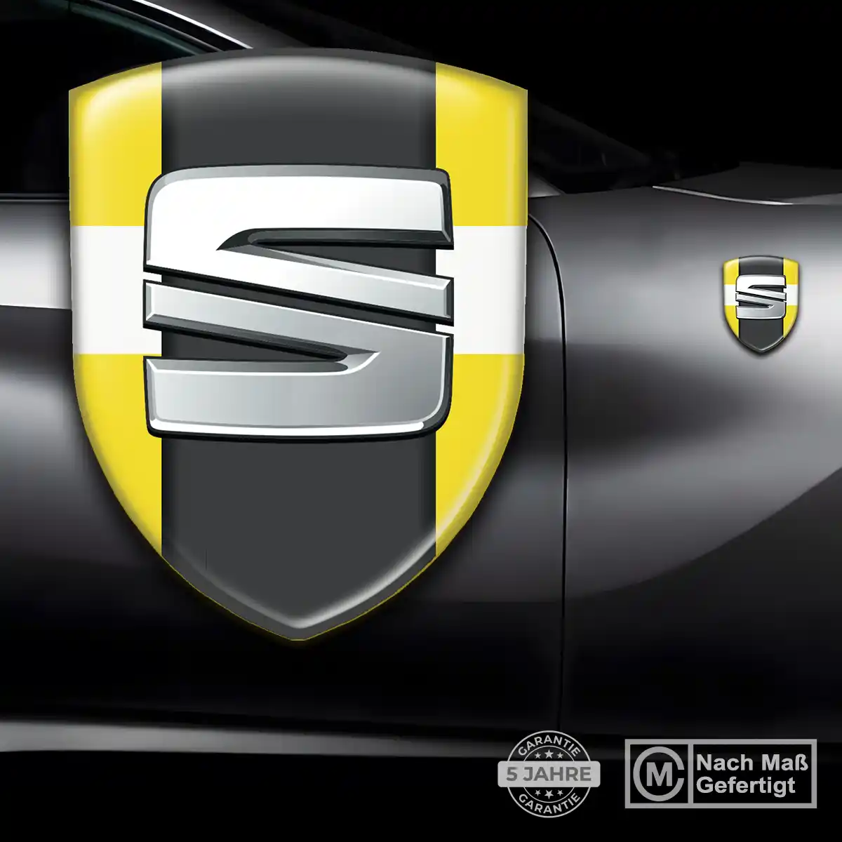 Seat Aufkleber Wappen Emblem Auto Premiumqualität
