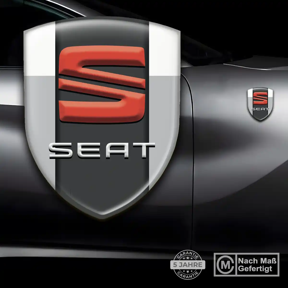 Seat Aufkleber Wappen Emblem Limitierte Auflage
