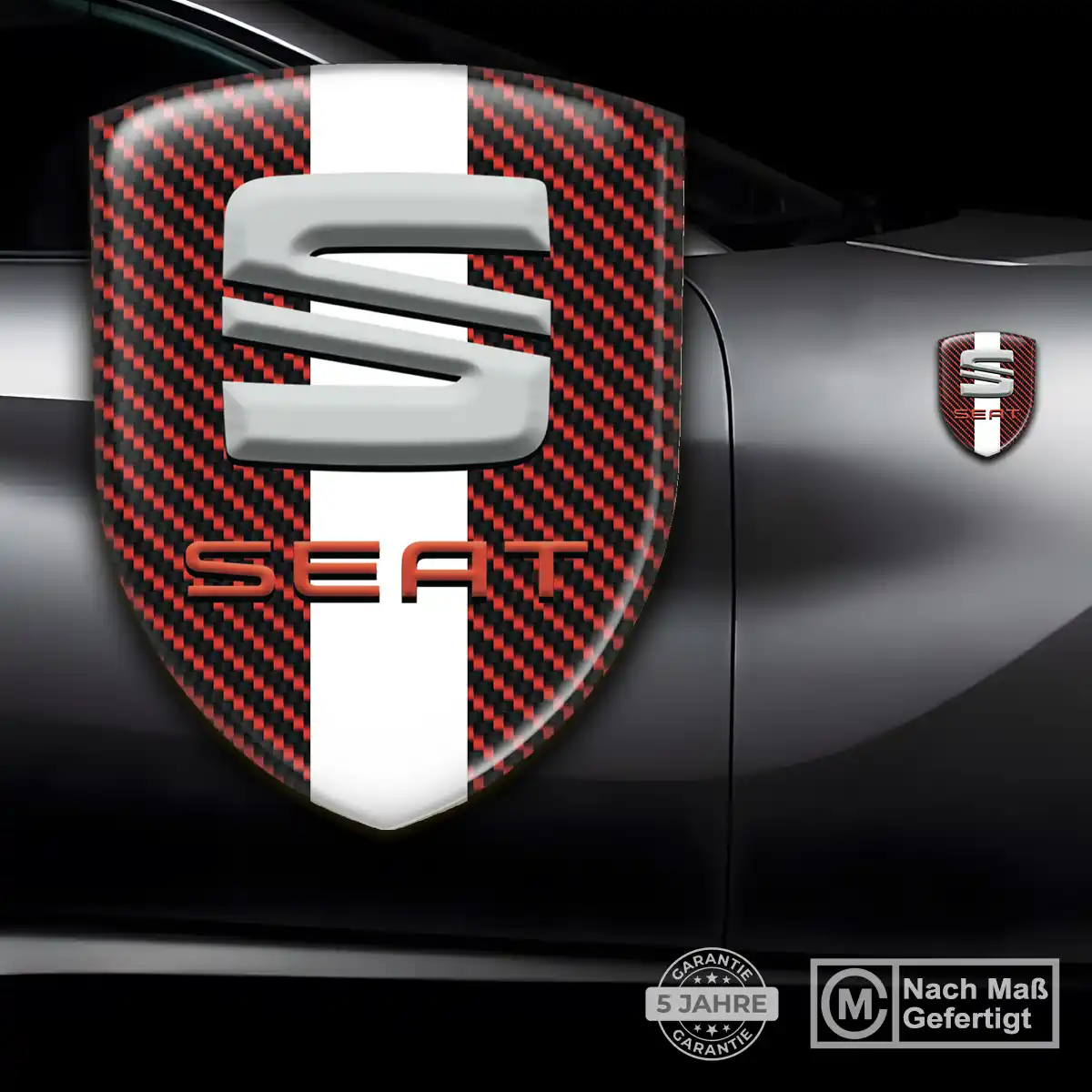 Seat Aufkleber Wappen Hohe Qualität
