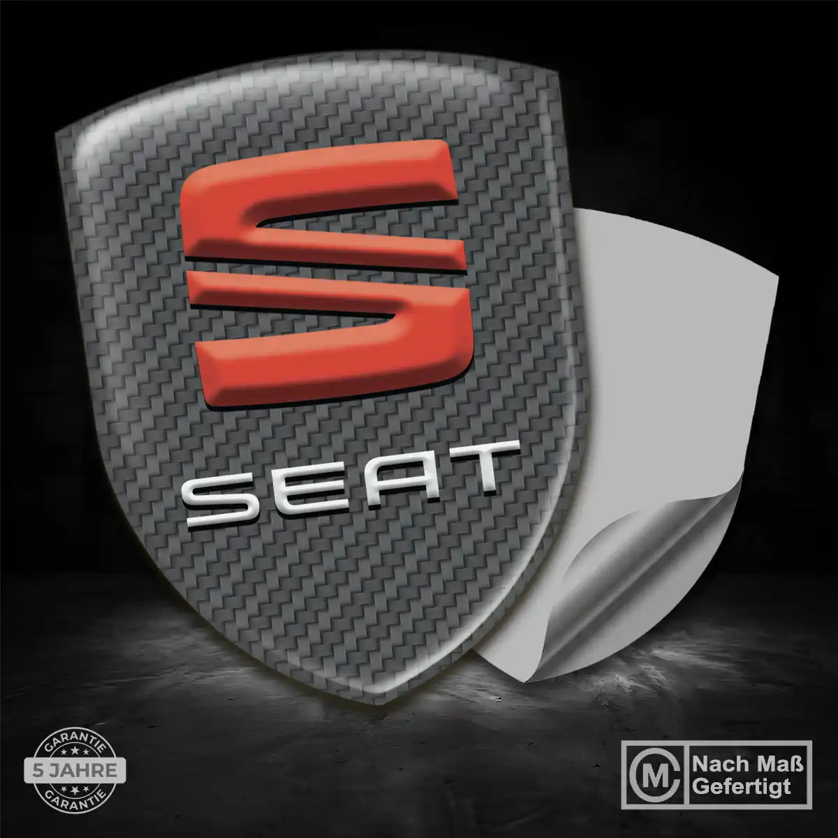 Seat Aufkleber Wappen Luxus-Edition