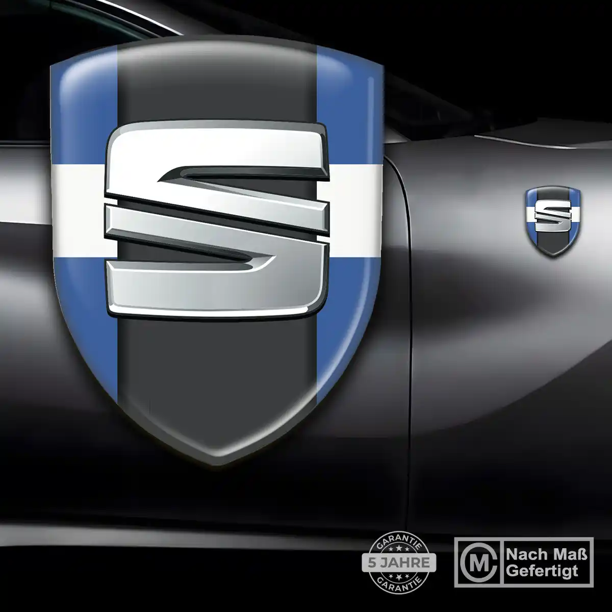 Seat Emblem Aufkleber Auto Hohe Qualität