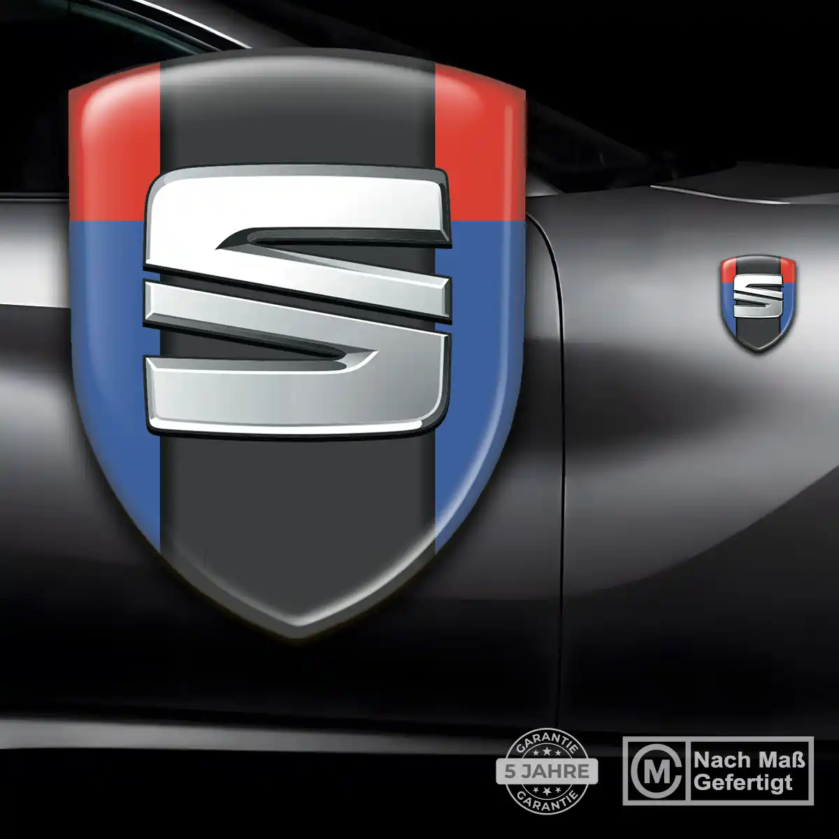 Seat Emblem Aufkleber Auto Premiumqualität