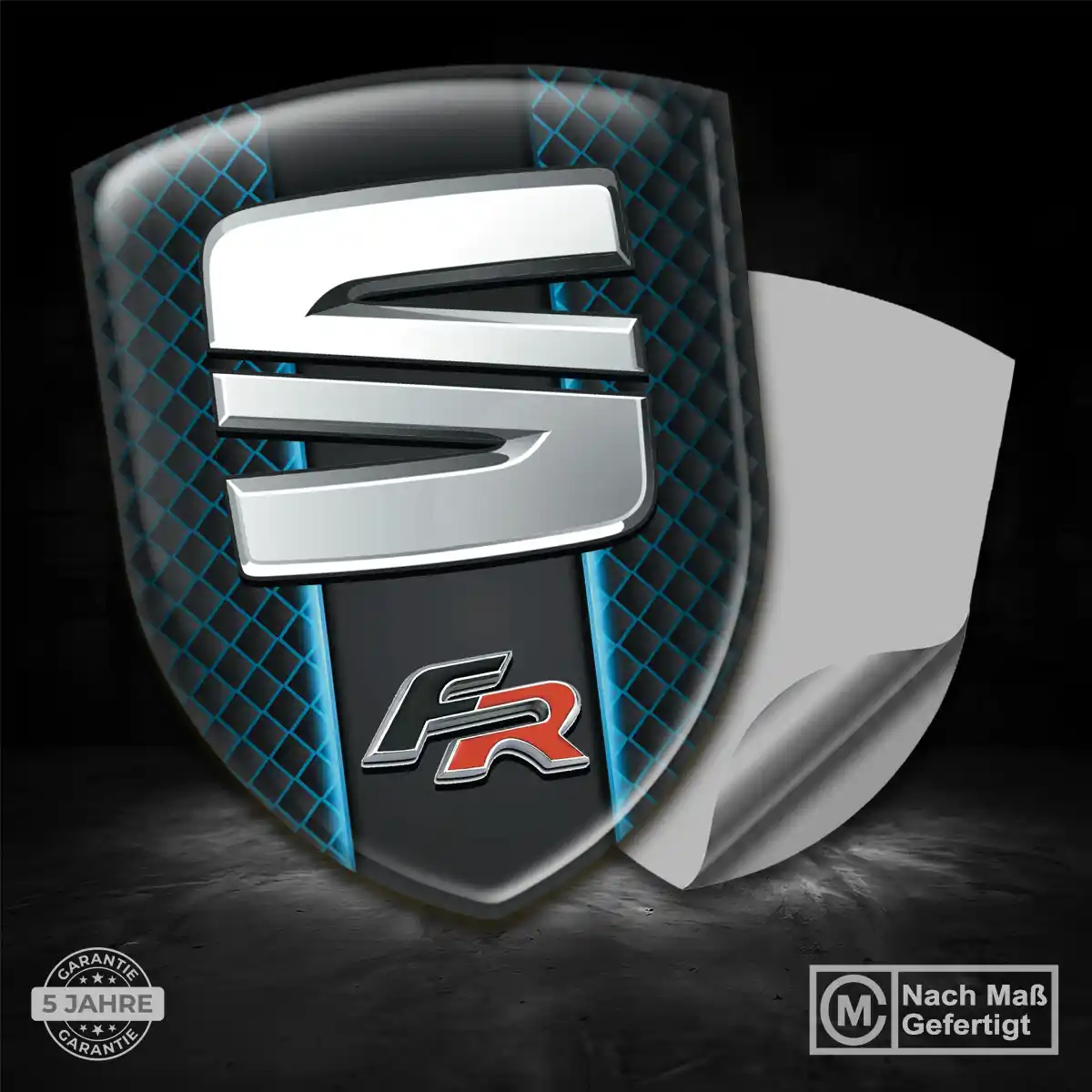 Seat Emblem Aufkleber Premium-Edition