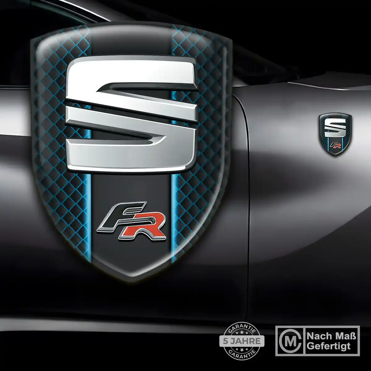 Seat Emblem Aufkleber Premium-Edition
