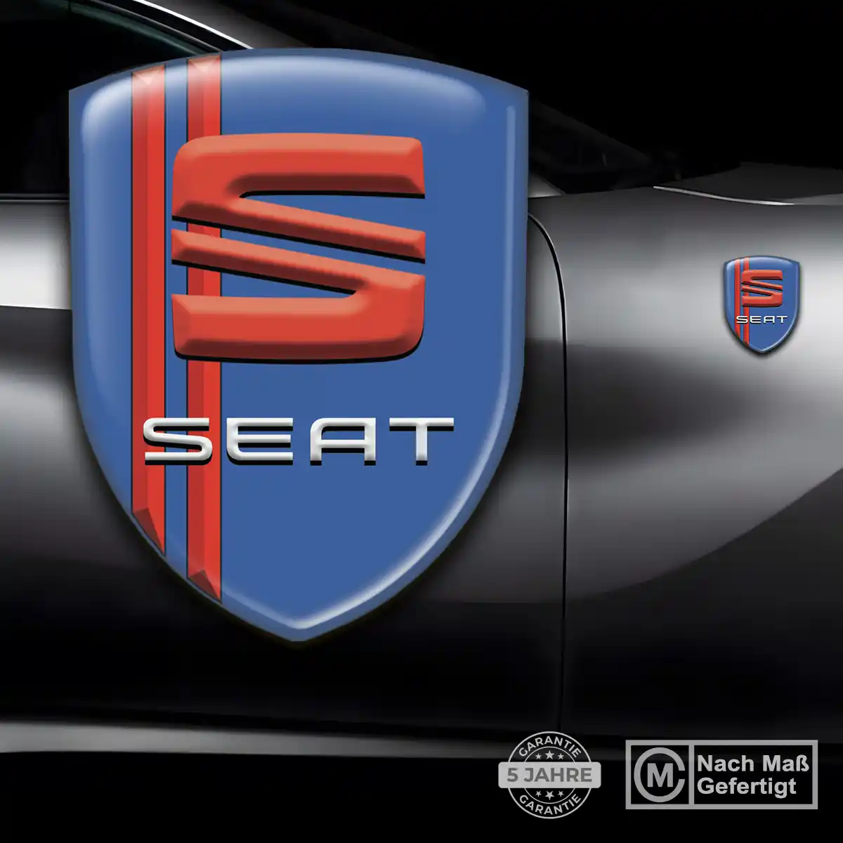 Seat Emblem Aufkleber Premiumqualität