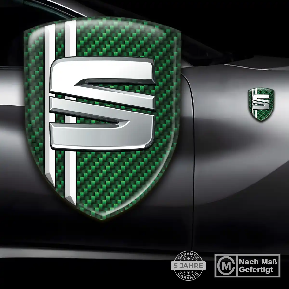 Seat Emblem Aufkleber Wappen Auto Hohe Qualität