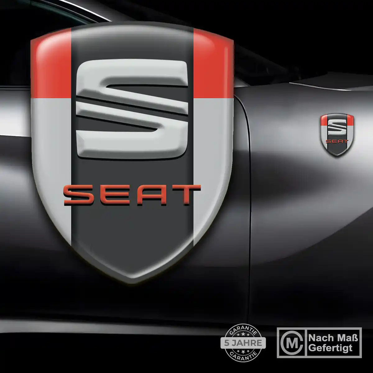Seat Emblem Aufkleber Wappen Auto Limitierte Auflage