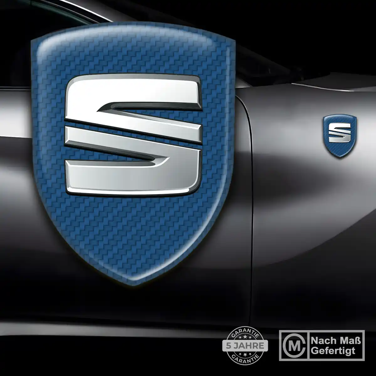Seat Emblem Aufkleber Wappen Auto Premiumqualität