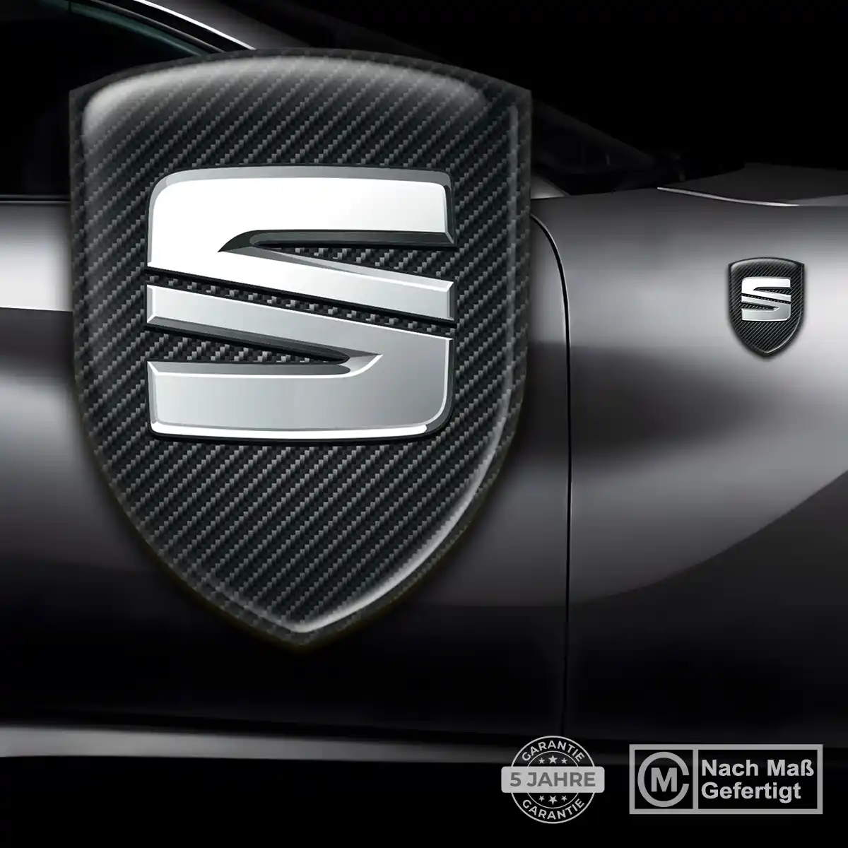 Seat Emblem Aufkleber Wappen Auto Stilvolles Design