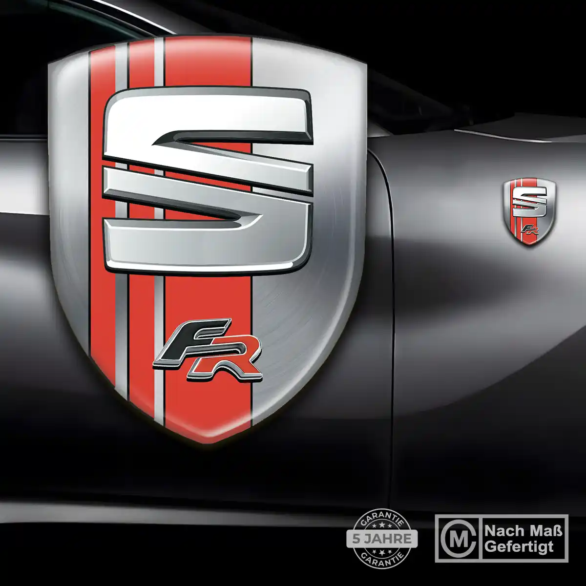 Seat Emblem Aufkleber Wappen Luxus-Edition