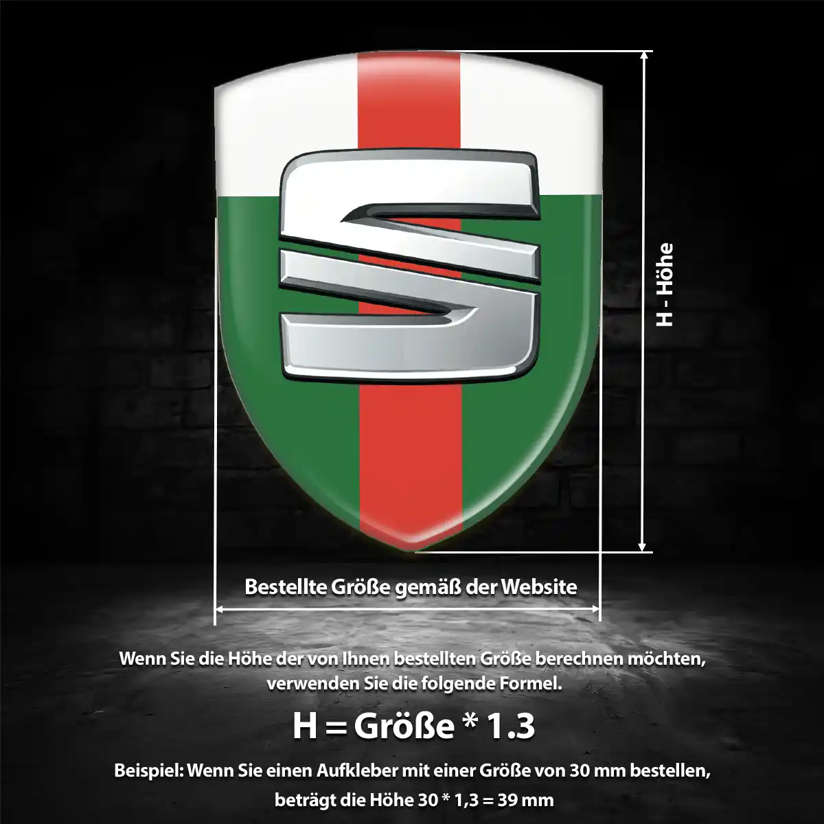 Seat Emblem Auto Premiumqualität