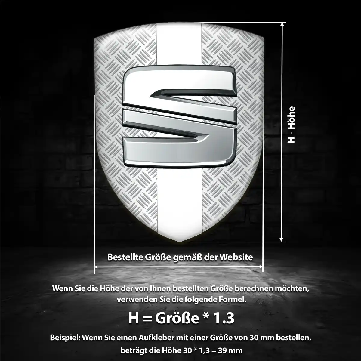 Seat Emblem Luxus-Edition