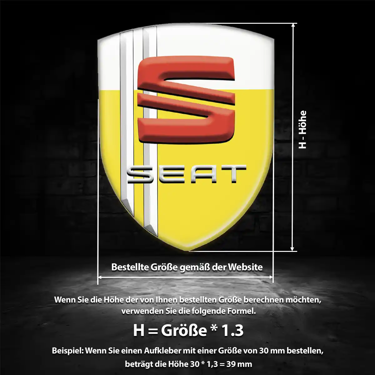 Seat Emblem Premium-Edition