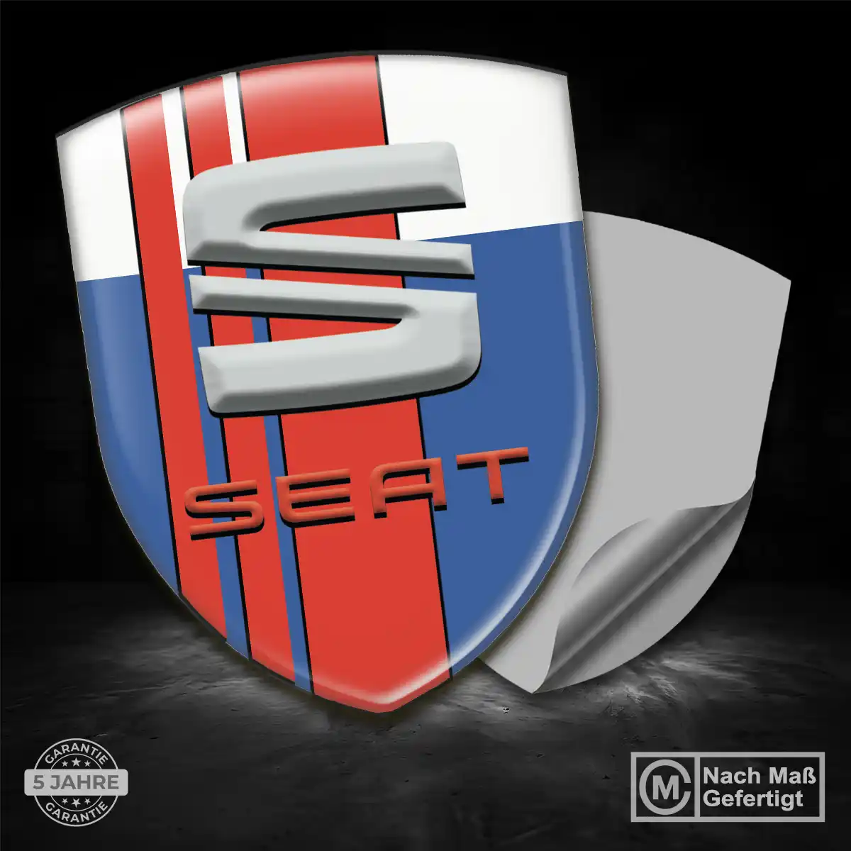 Seat Emblem Wappen Aufkleber Auto Hohe Qualität