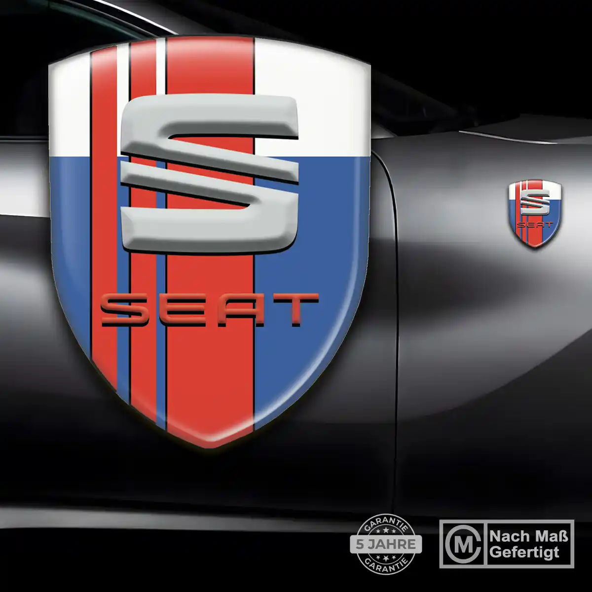 Seat Emblem Wappen Aufkleber Auto Hohe Qualität