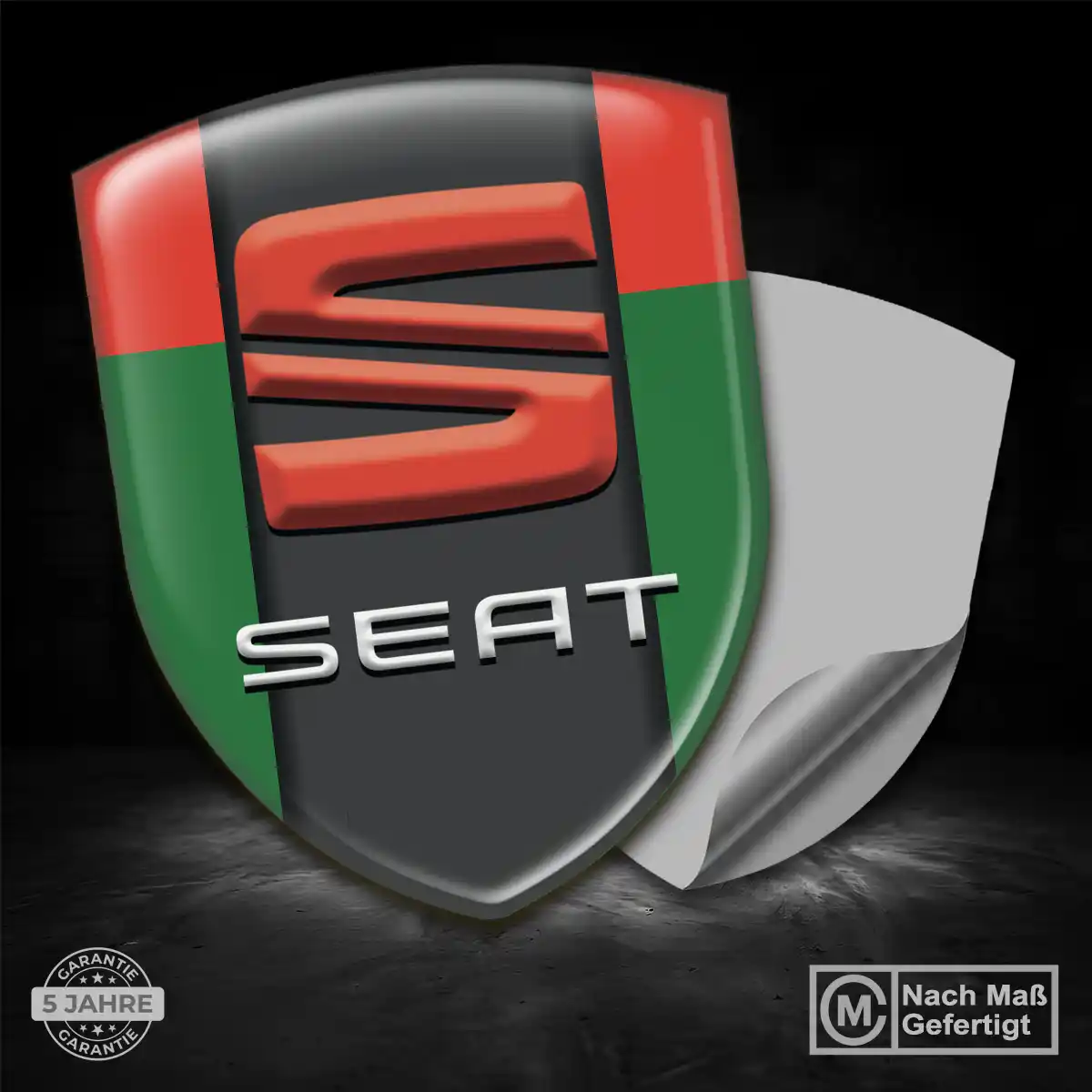 Seat Emblem Wappen Aufkleber Hohe Qualität