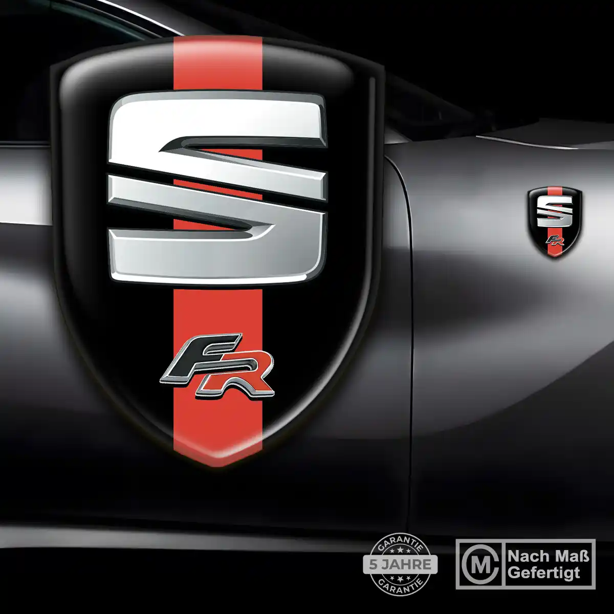 Seat Emblem Wappen Aufkleber Premium-Edition