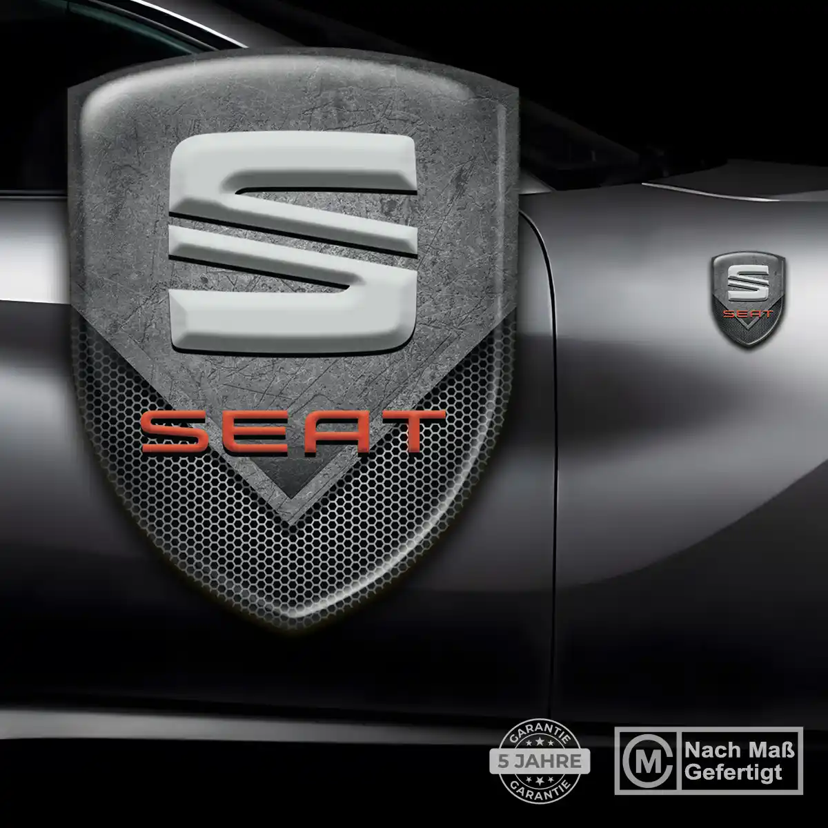 Seat Emblem Wappen Aufkleber Stilvolles Design