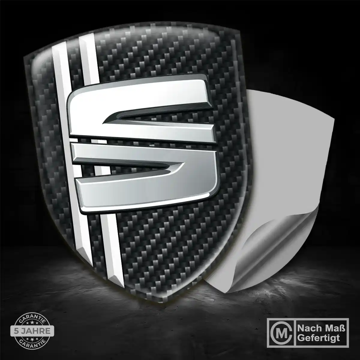 Seat Emblem Wappen Auto Stilvolles Design