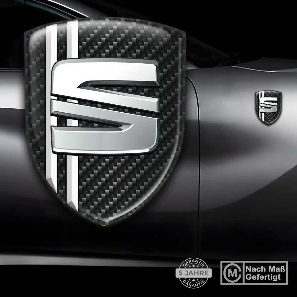 Seat Emblem Wappen Auto Stilvolles Design