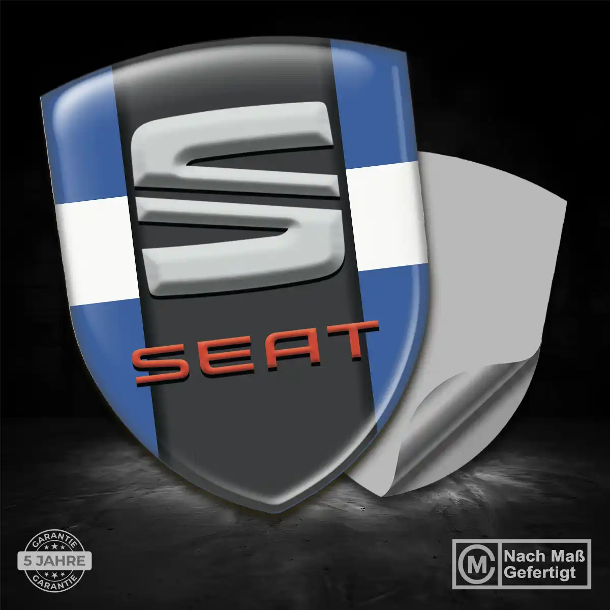 Seat Emblem Wappen Luxus-Edition