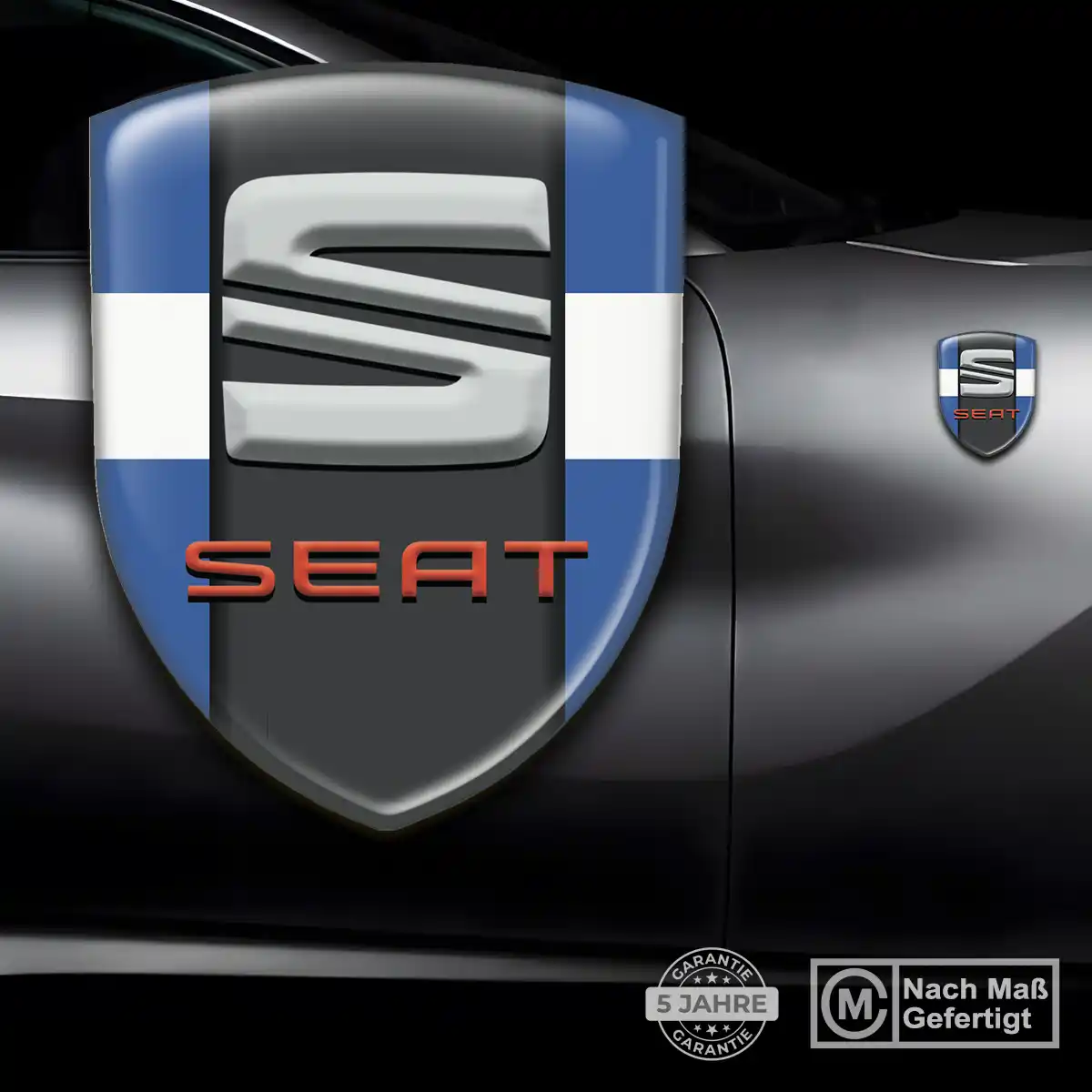 Seat Emblem Wappen Luxus-Edition