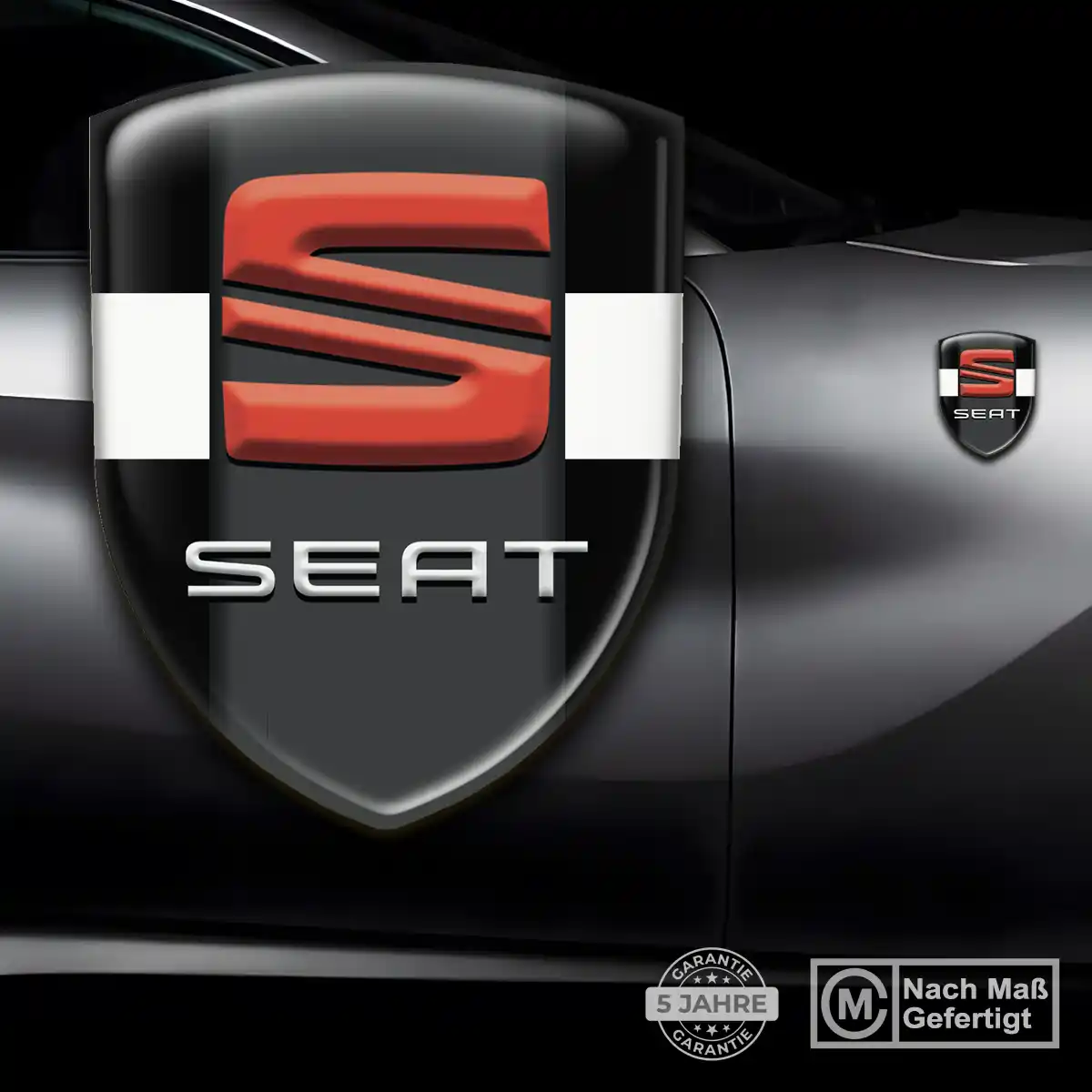 Seat Emblem Wappen Stilvolles Design