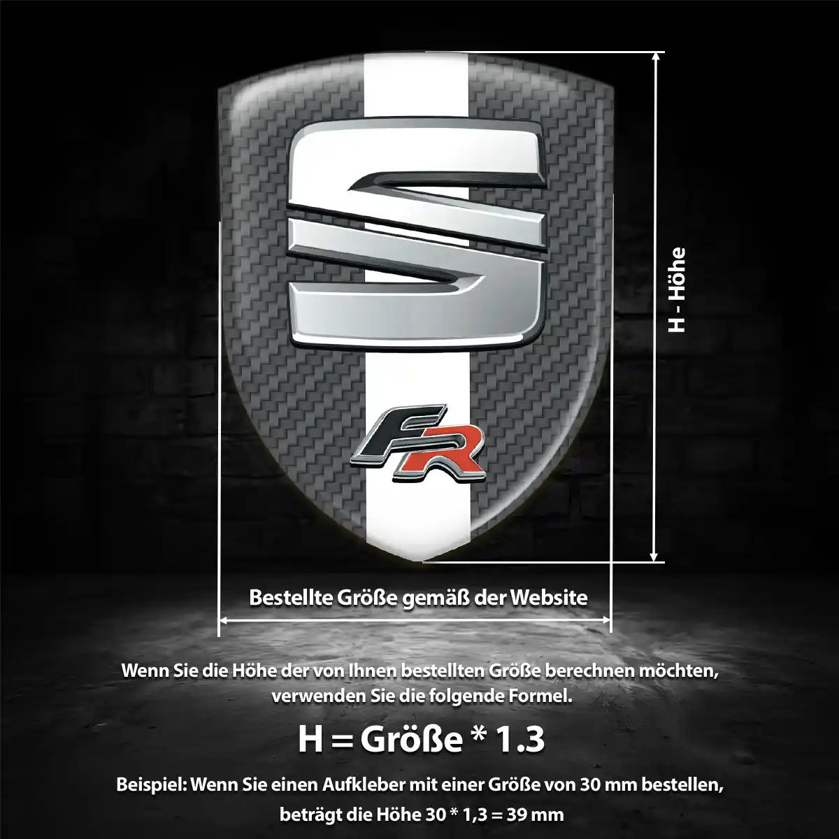 Seat Embleme Hohe Qualität