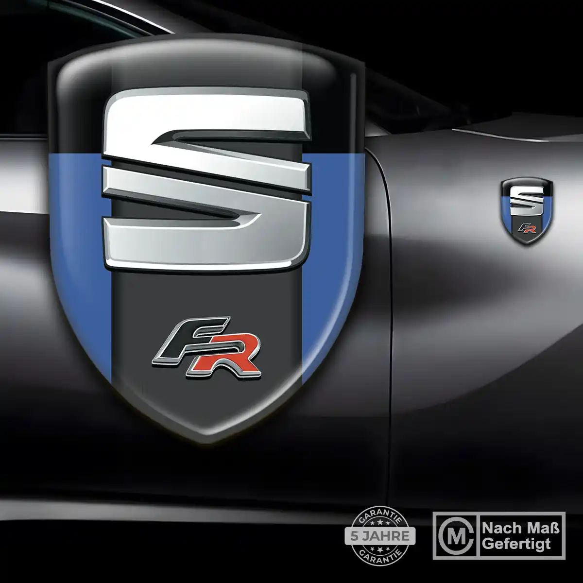 Seat Embleme Silikon Aufkleber Auto Hohe Qualität