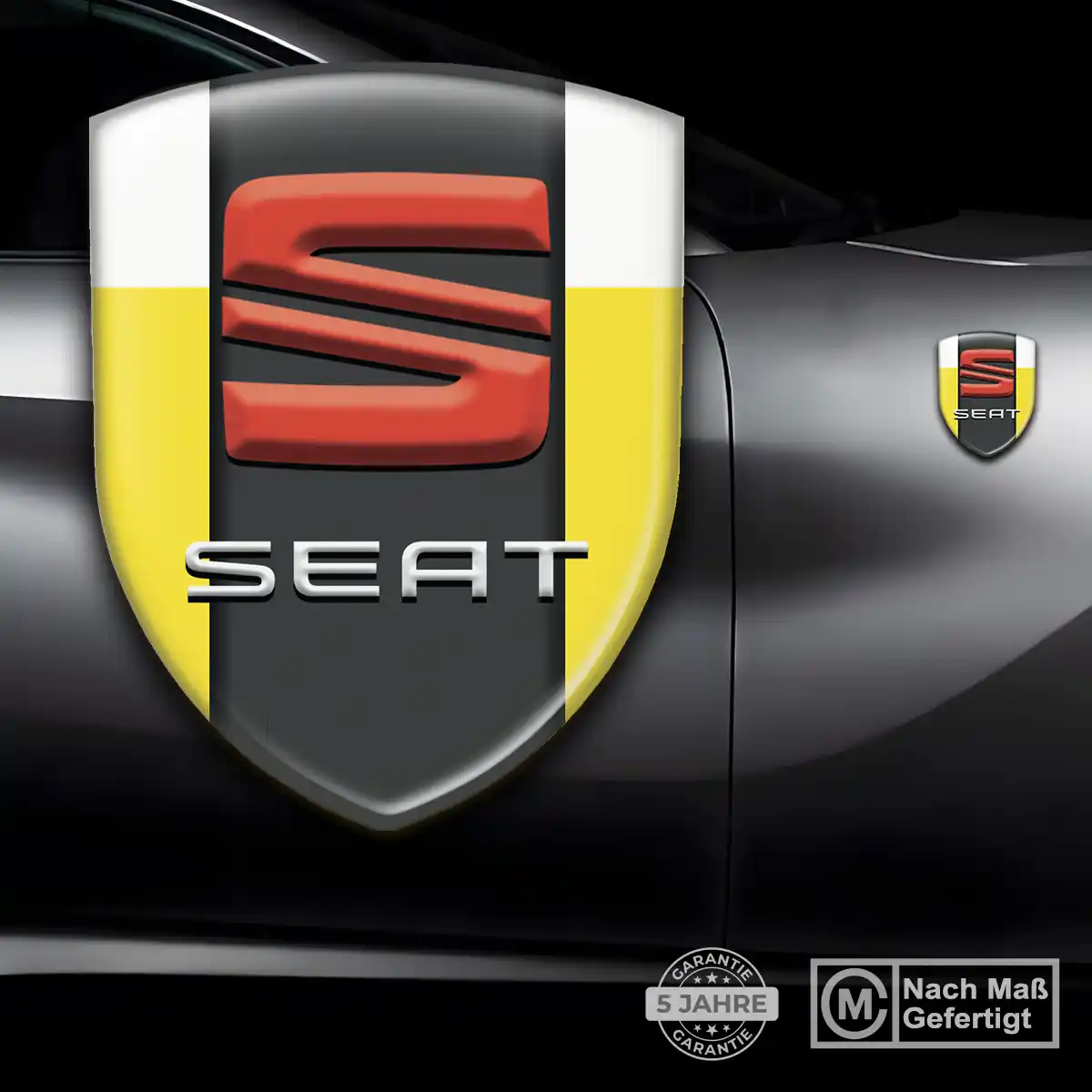 Seat Embleme Silikon Aufkleber Auto Limitierte Auflage