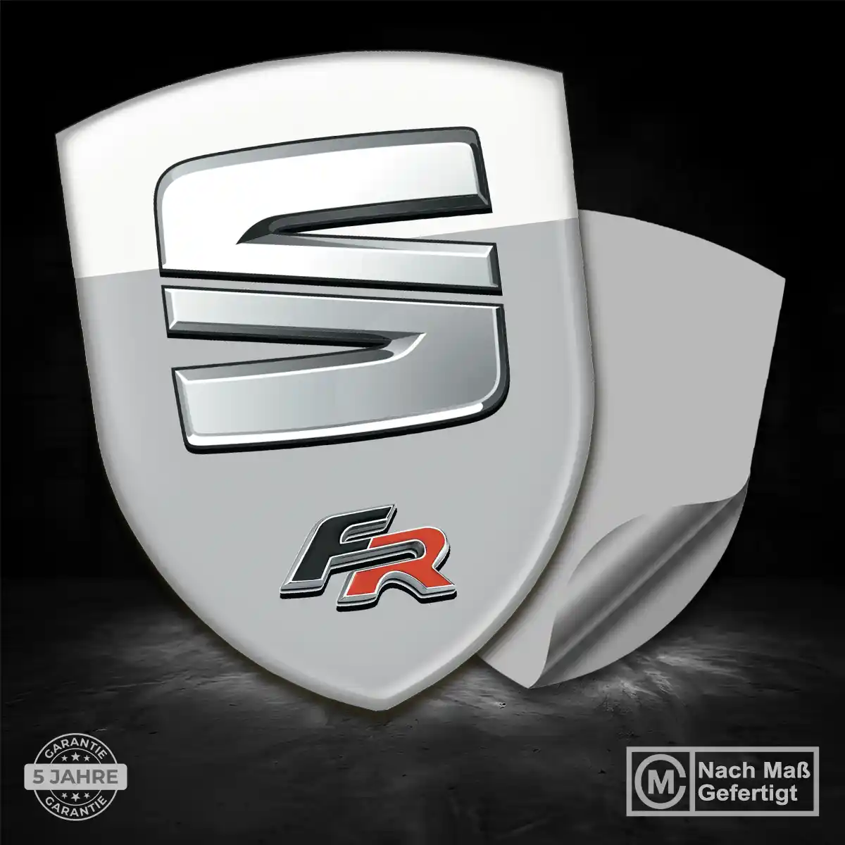 Seat Silikon Aufkleber Auto Premium-Edition
