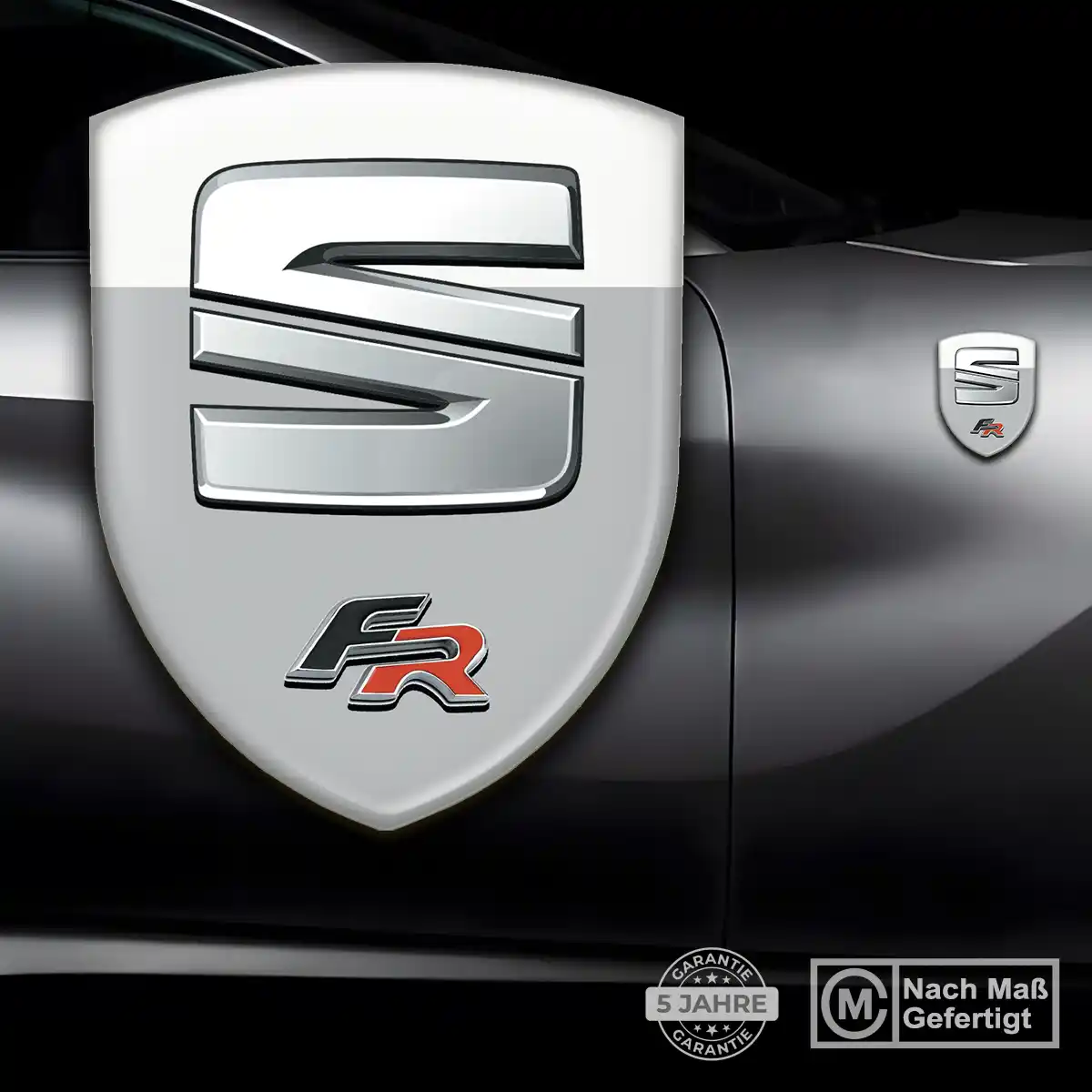 Seat Silikon Aufkleber Auto Premium-Edition