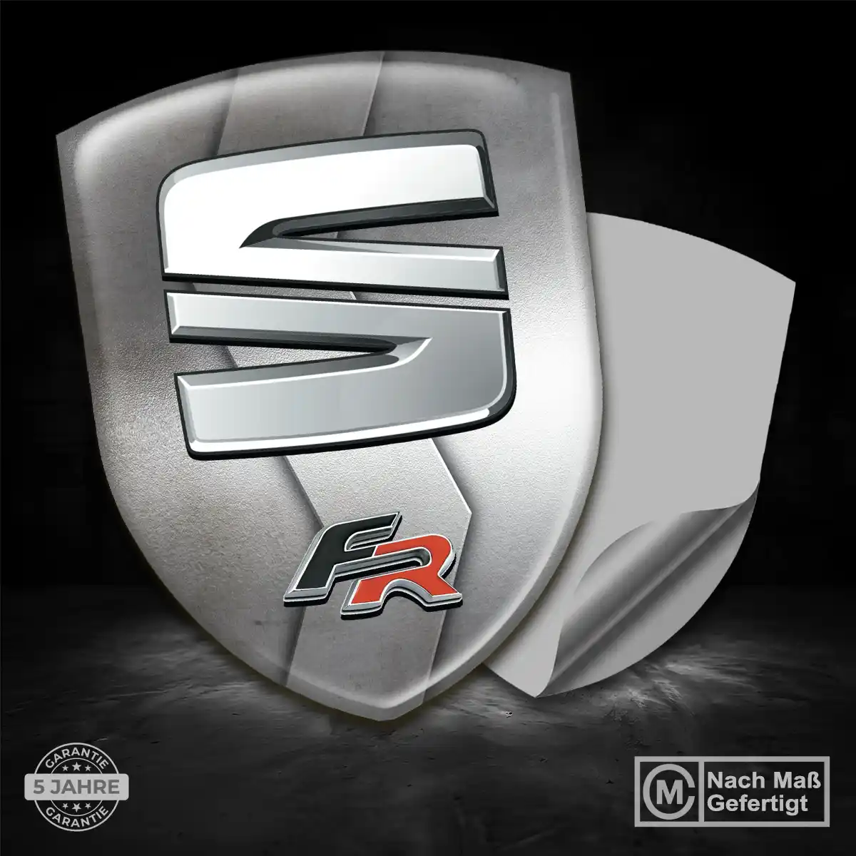 Seat Silikon Aufkleber Auto Premiumqualität