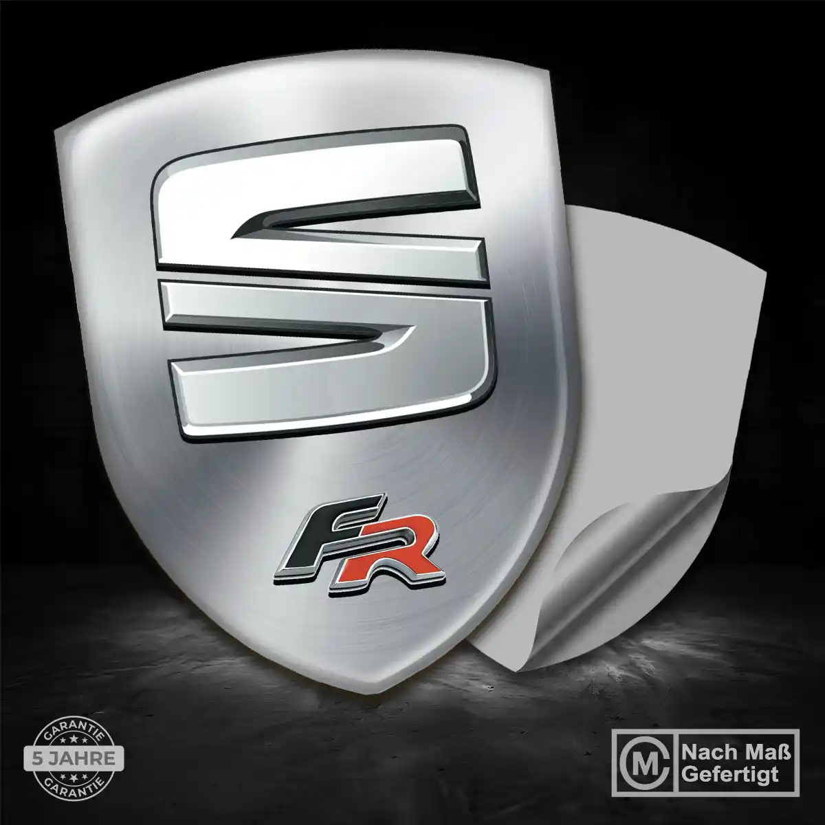 Seat Silikon Aufkleber Auto Stilvolles Design